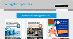 Desktop Screenshot of konzeptmedia.ch